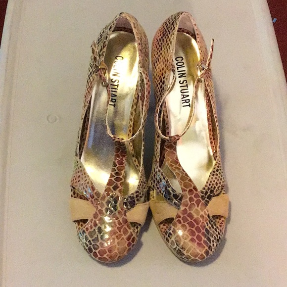 COLIN STUART high heel sz 8 B multiple colors - Picture 2 of 7